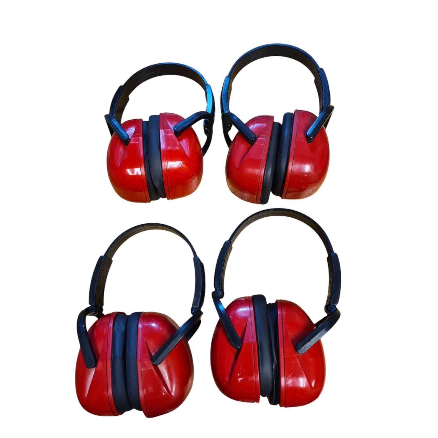 Howard Leight Ear Defenders Bundle x4 Red Folding Over Head Adjustable Shooting