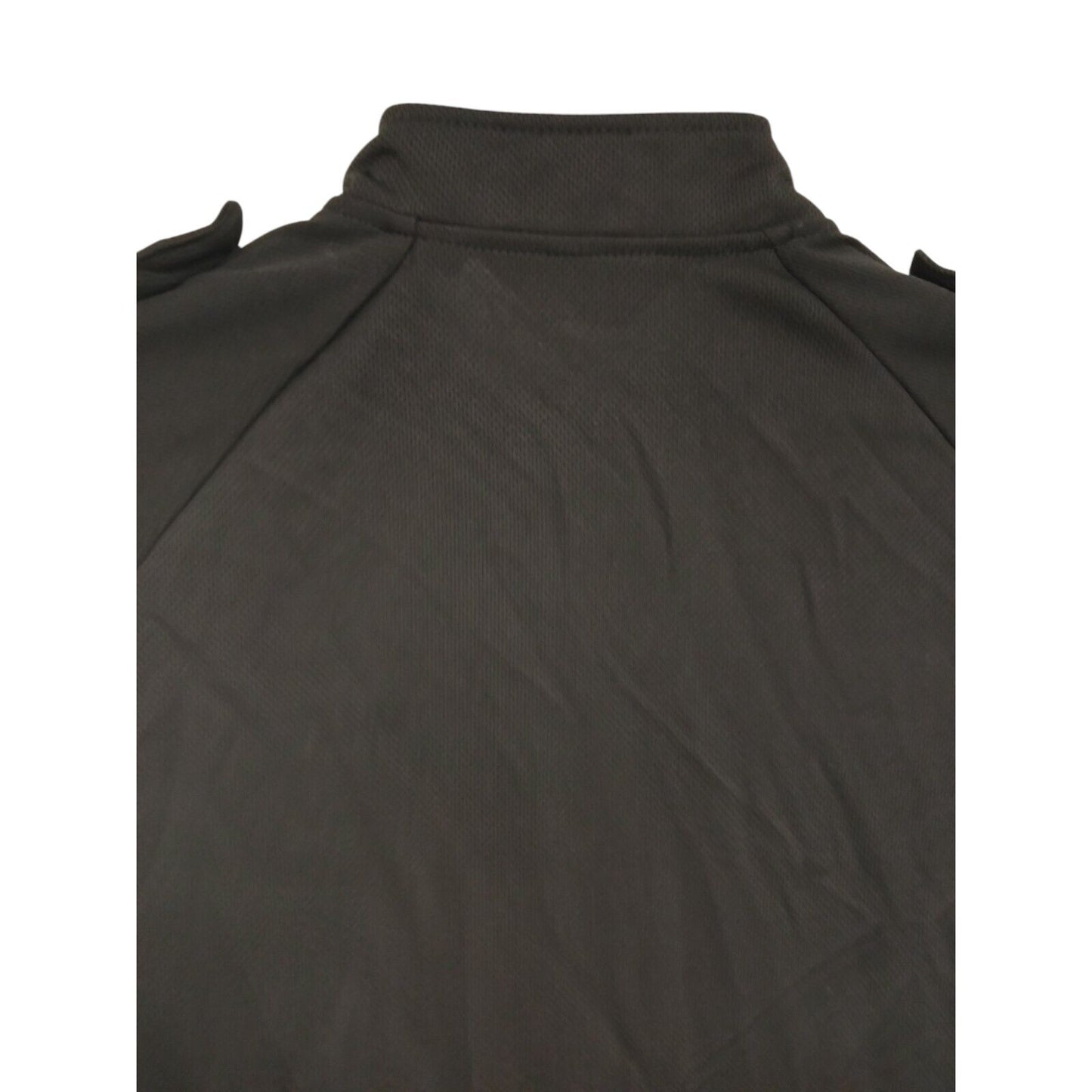 Self Wicking Police Shirt Short Sleeve Black Breathable T-Shirt Security Duty