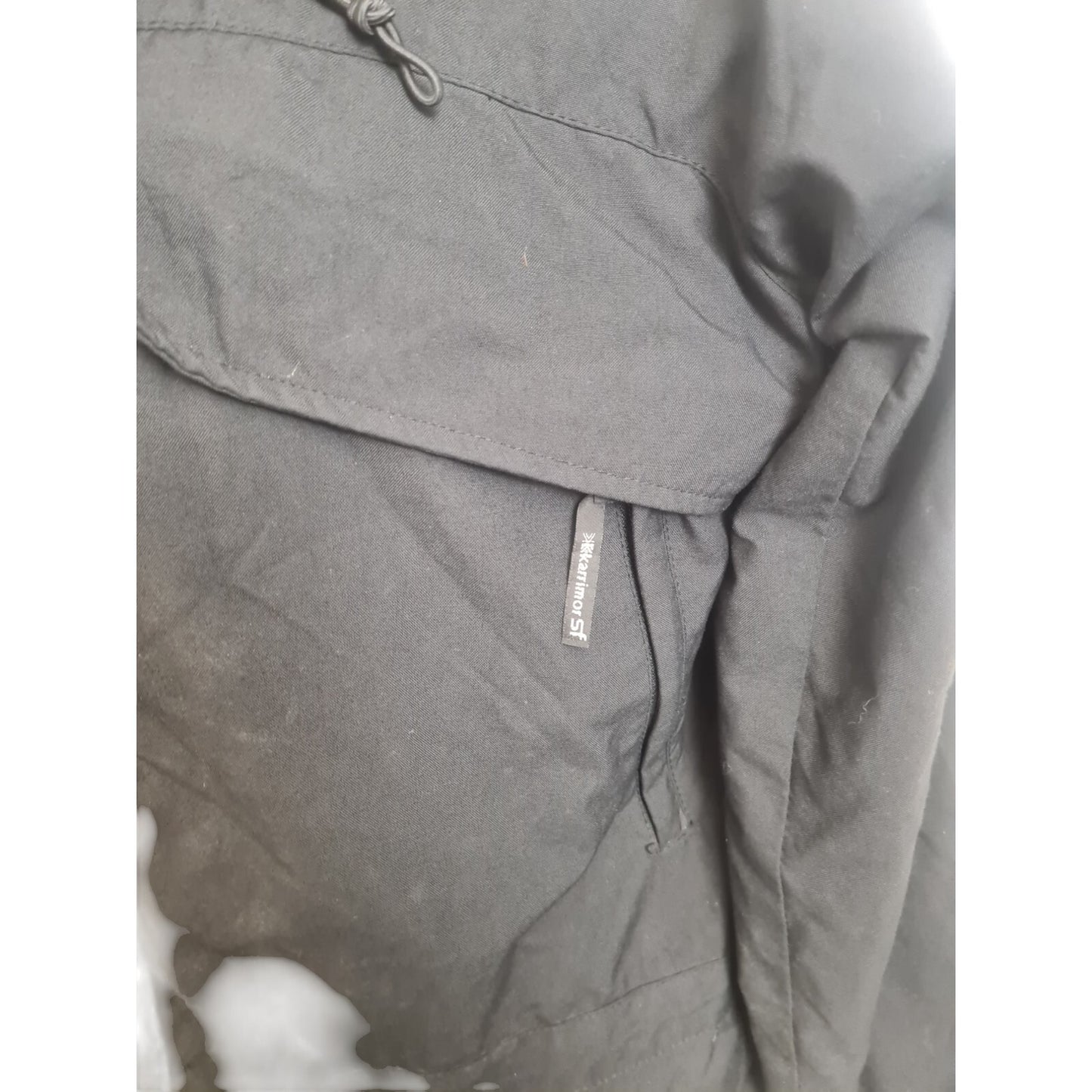 Karrimor SF Enforcer Jacket Black Ex Police Security Waterproof Coat Size Small