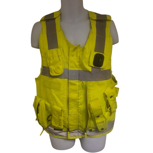 Endura Tactical Vest With Pouches Hi Viz Vis Klickfast M Security Bike Police
