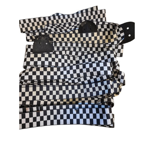 Police Black And White Checked Hat Bands x20 Bundle Restorer Interest