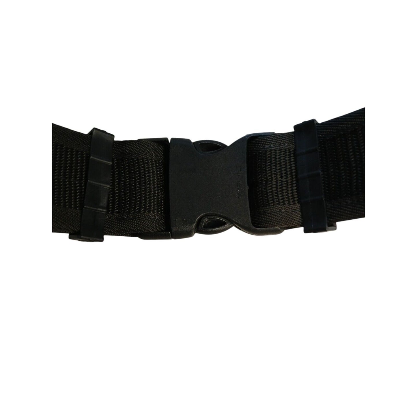 Nylon Belt Adjustable Black Police 55mm Utility Heavy Duty Military Work Webbing