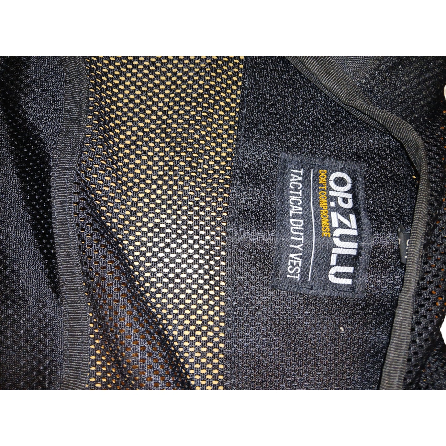 Op.Zulu Tactical Duty Vest Ex Police RH Security Equipment Duty Black Grade B