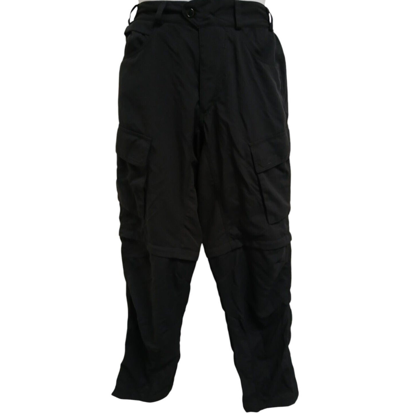 Endura Cycling Trousers Zip Off Leg Ripstop Black Ex Police Bike Uniform Patrol