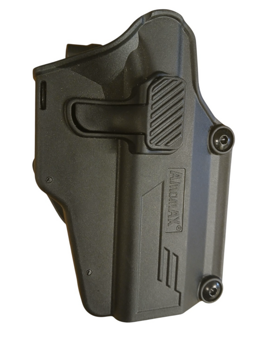 Amomax Airsoft Gun Holster Per-Fit Universal Glock Pistol Black Multi Fit R/H