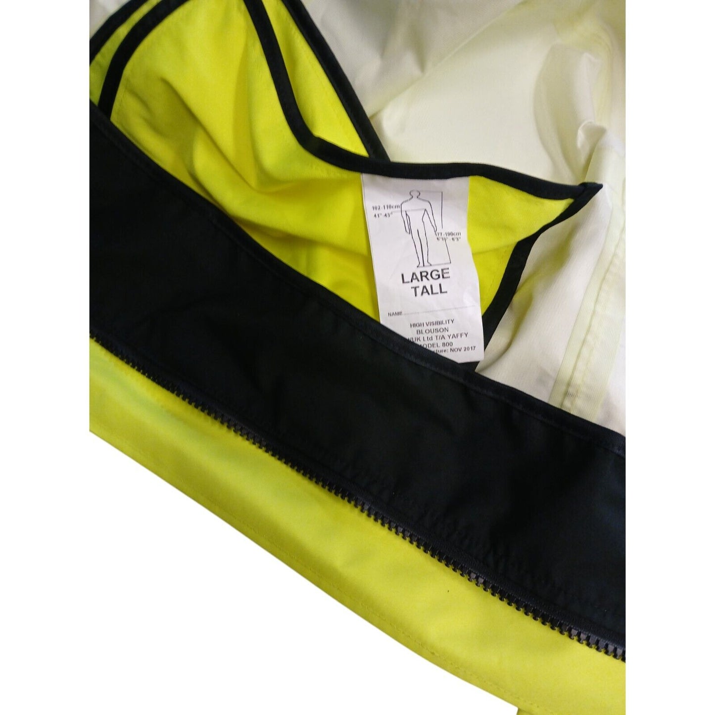 Hi Viz Blouson Bomber Waterproof Coat Jacket Hi Vis Klickfast Police Security