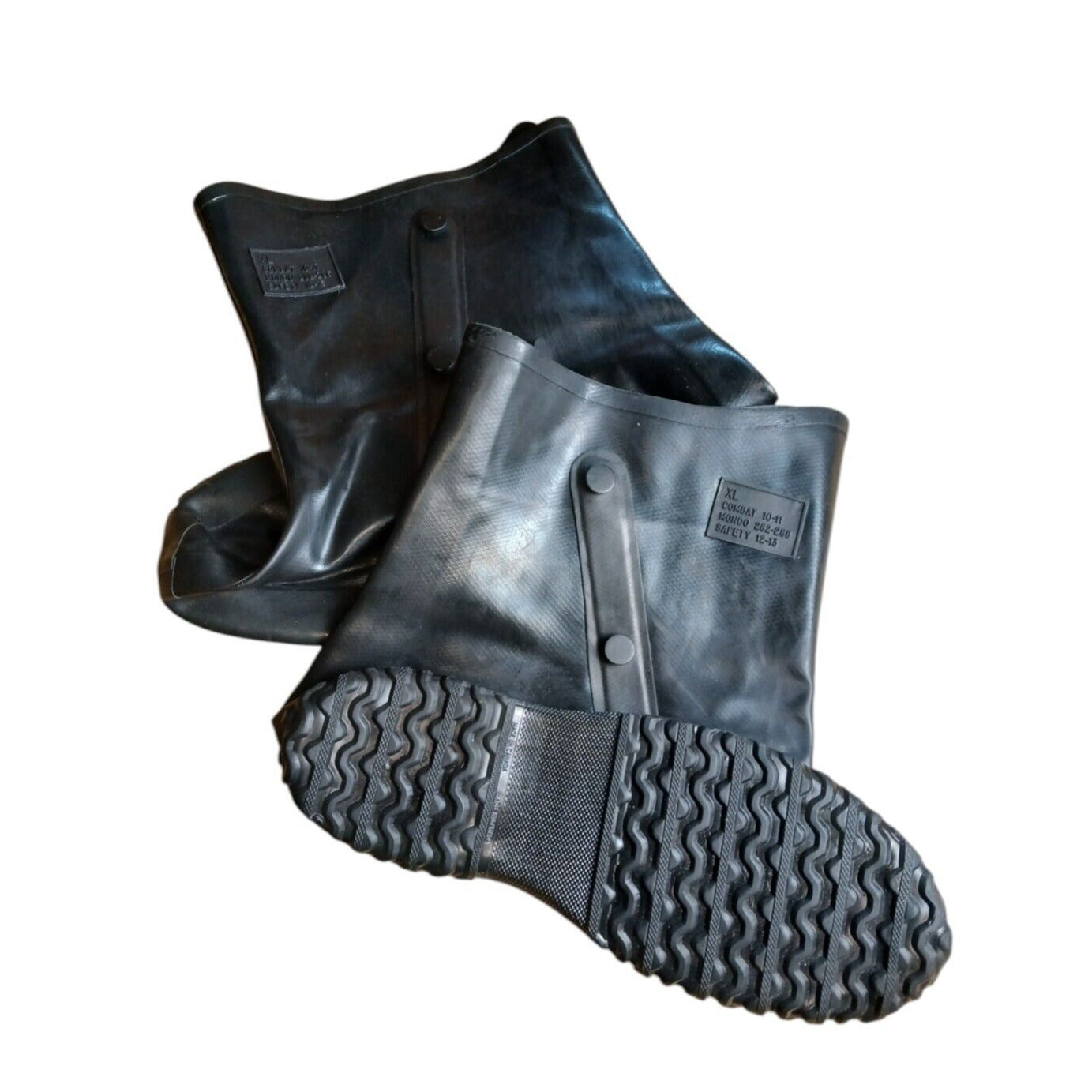 NBC Mondo Combat Over Shoes Waterproof 10-11 Rubber Boot Safety 12-13 XL 282-288