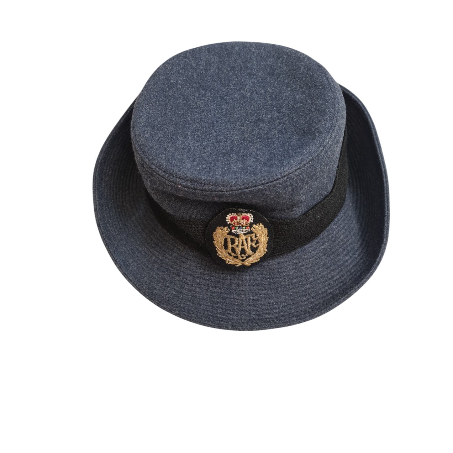 WRAF No1 Dress Parade Hat Blue British RAF Female TV Film Collector Interest 53
