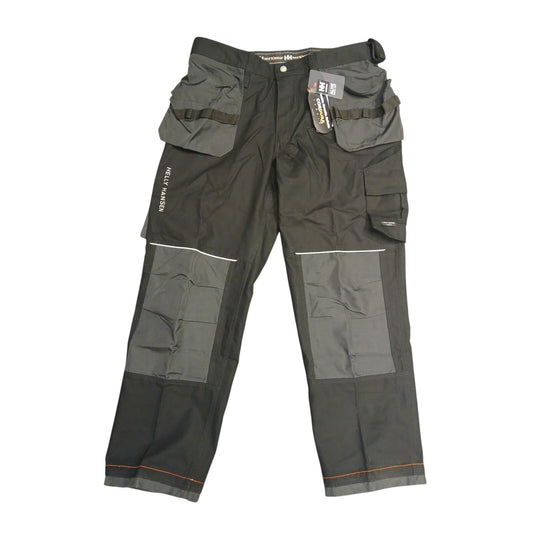 Helly Hansen Work Trousers Chelsea Construction Black Charcoal 76441 Workwear