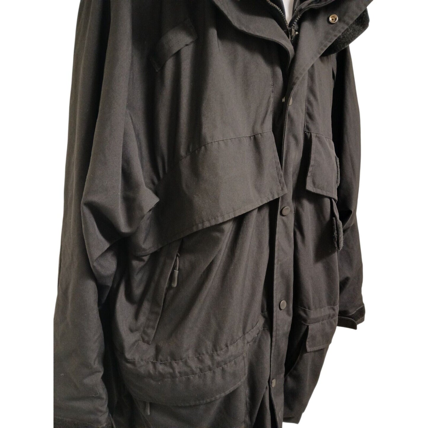 Cooneen Defence Jacket 3/4 Length Waterproof Coat Ex Police Security Black XL