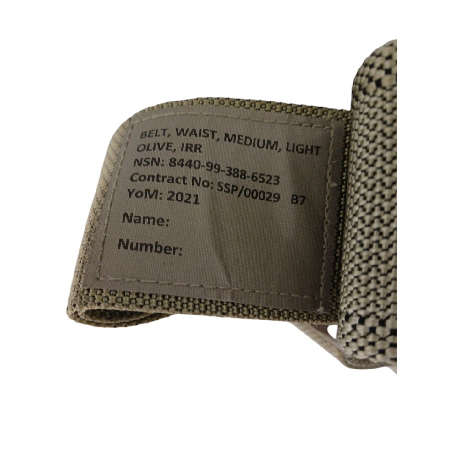 British Military Belt Adjustable PLCE Webbing Olive Tactical Heavy Duty New