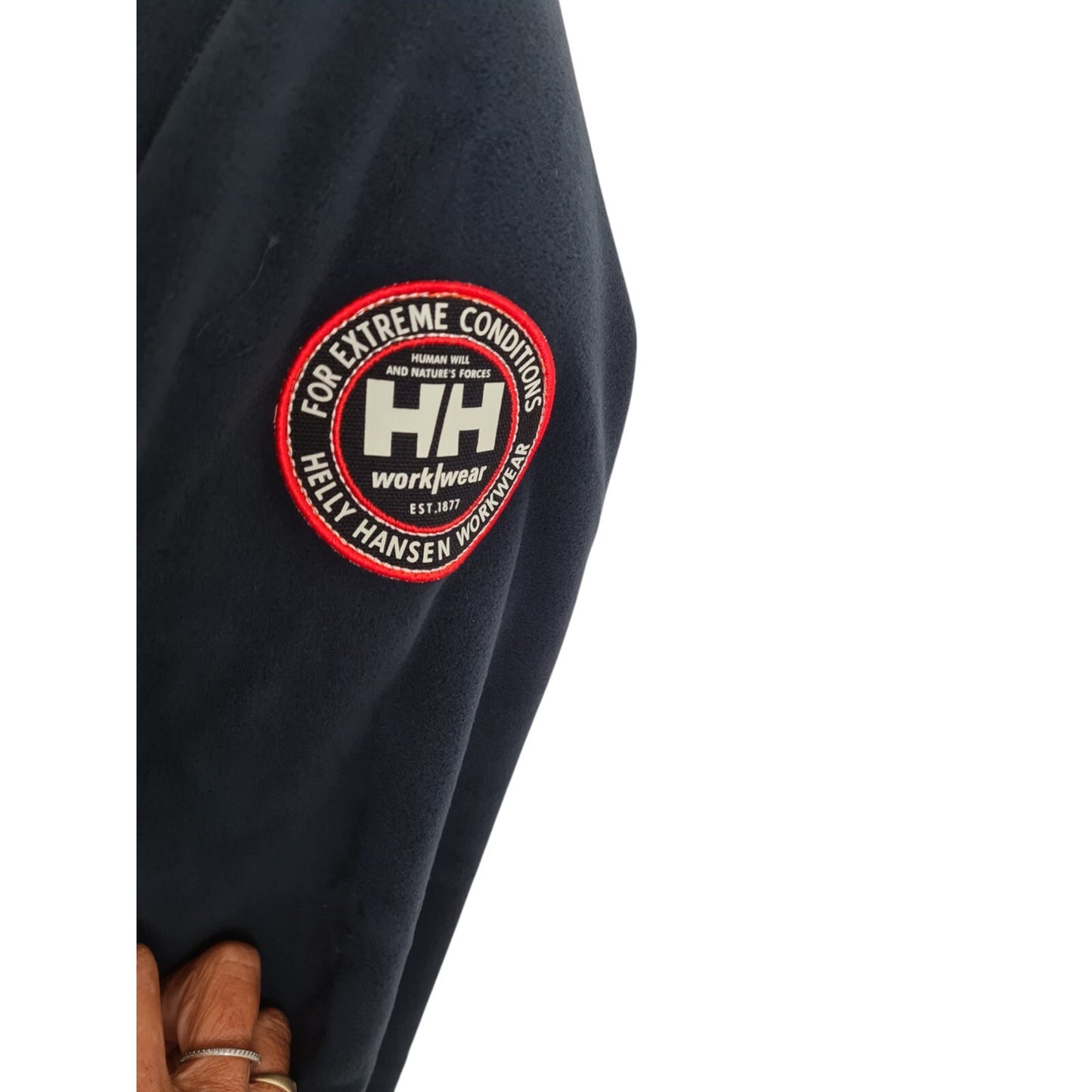 Helly Hansen Polartec Workwear 200 Unisex Fleece Jacket Full Zip New Navy Blue