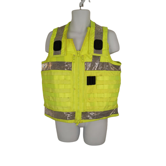 Arktis Molle Tactical Utility Vest Hi Vis Hi Viz Ex Police Security Grade B