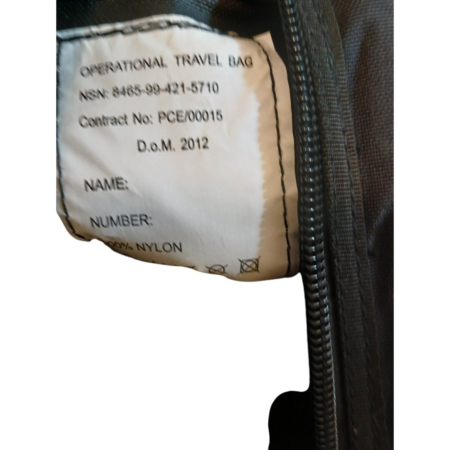 British Army Deployment Bag 100L Operational Rucksack Old Style Holdall Black