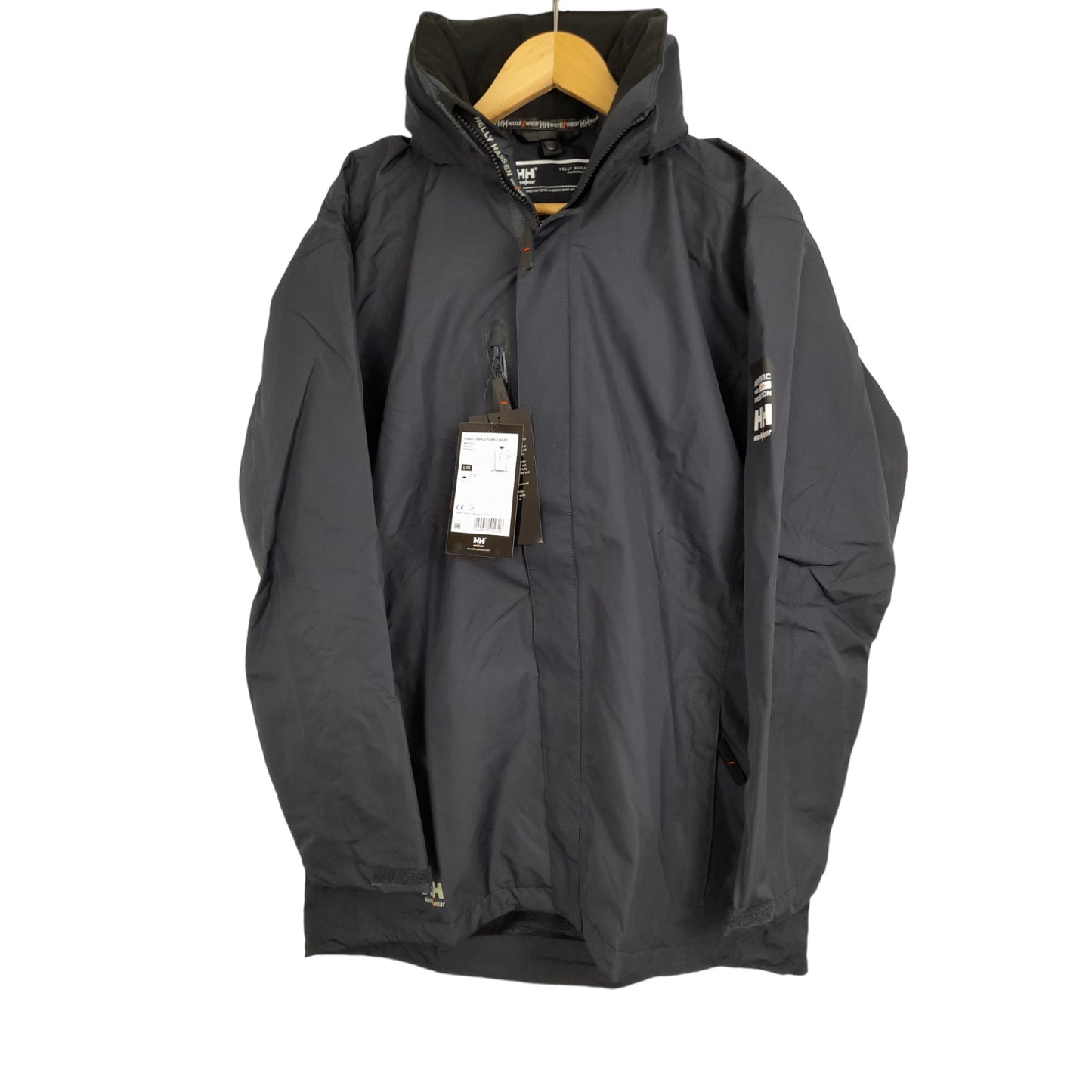 Helly Hansen Haag Parka Waterproof 71045 Navy Workwear Jacket Coat