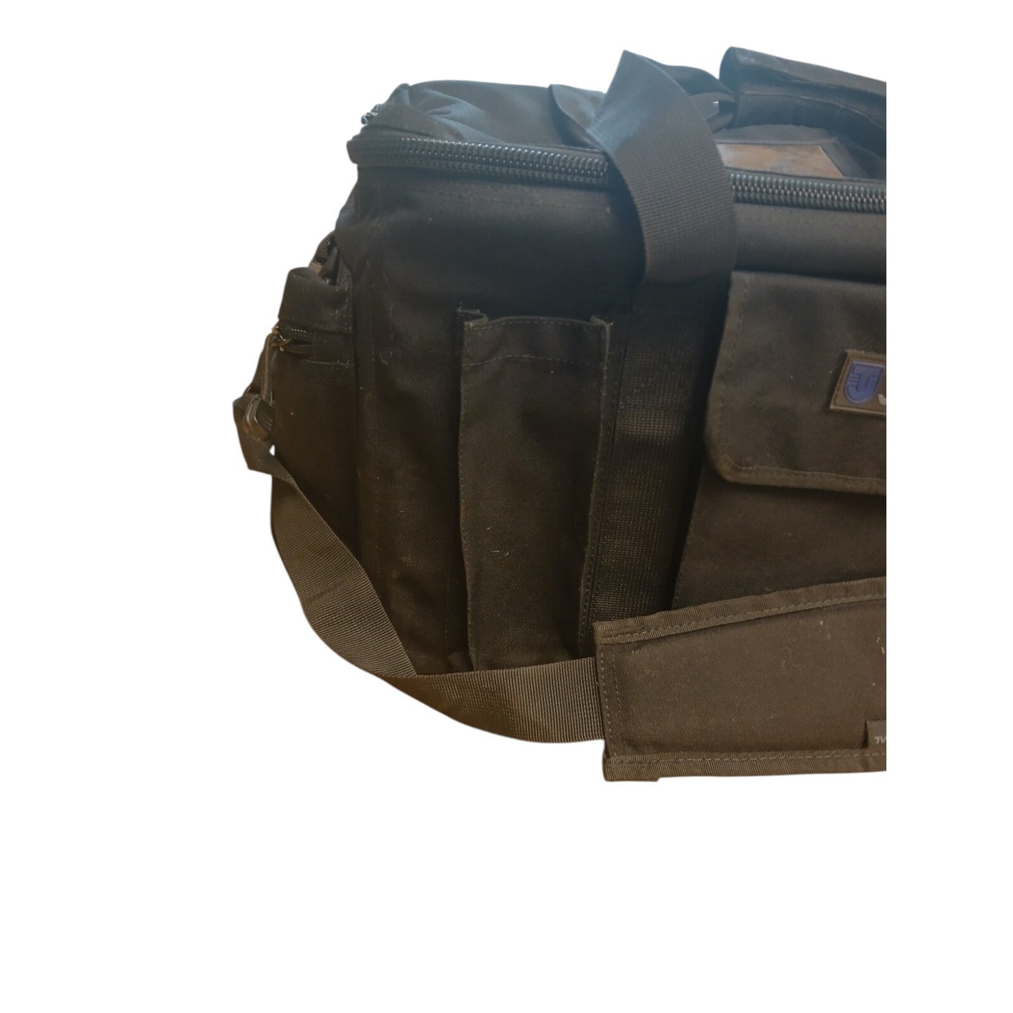 Tactical Jack Holdall Bag Ridged Black Overnight Kit Bag Police Security Airsoft