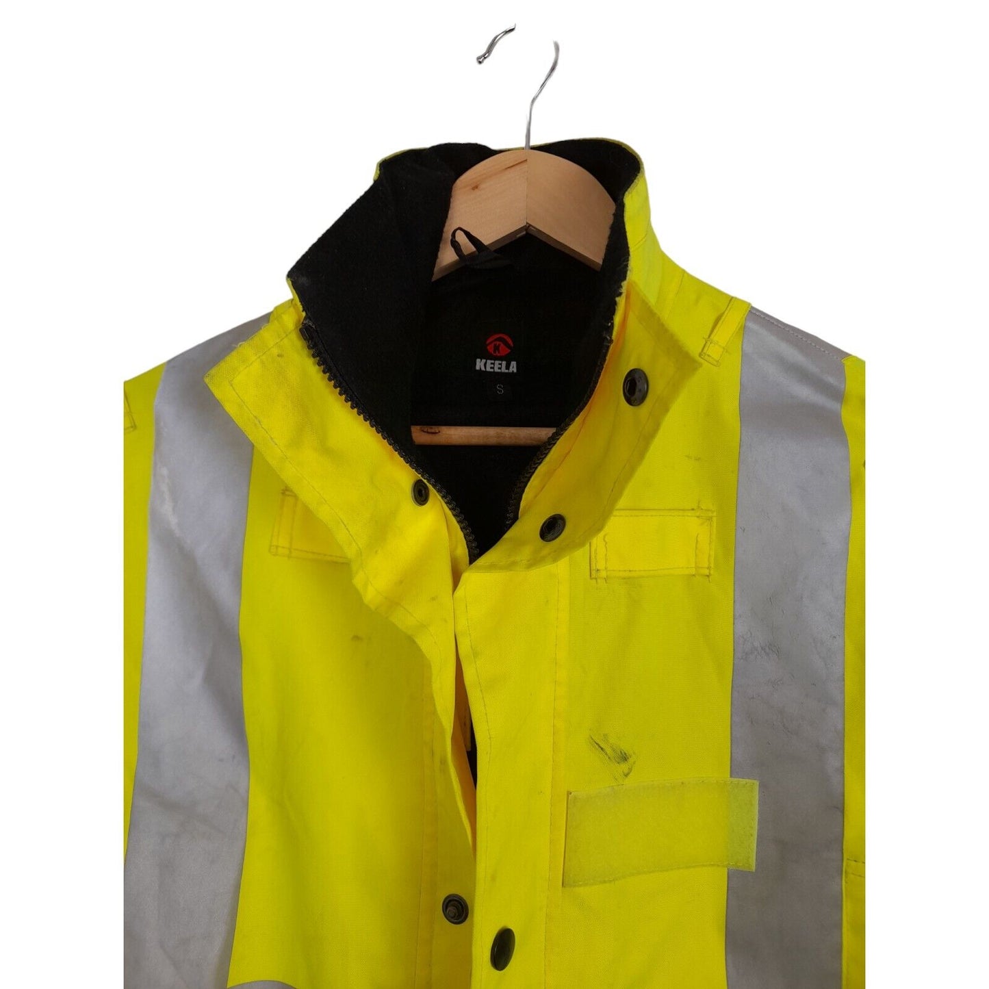 Keela Police Cycling Jacket Hi Vis Waterproof Security Emergency Recovery