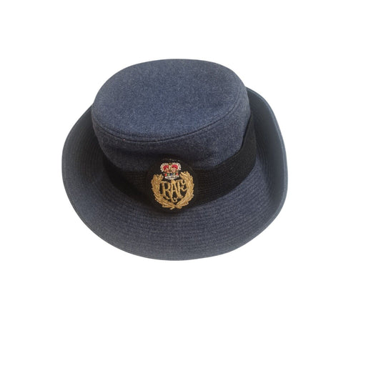WRAF No1 Dress Parade Hat Blue British RAF Female TV Film Collector Interest 53