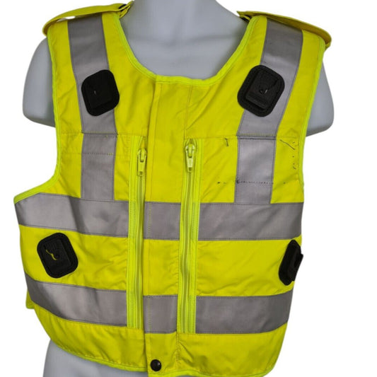 Mehler Vario System Vest Tactical Stab Hi Vis Hi Viz Size 4.2 Security Airsoft