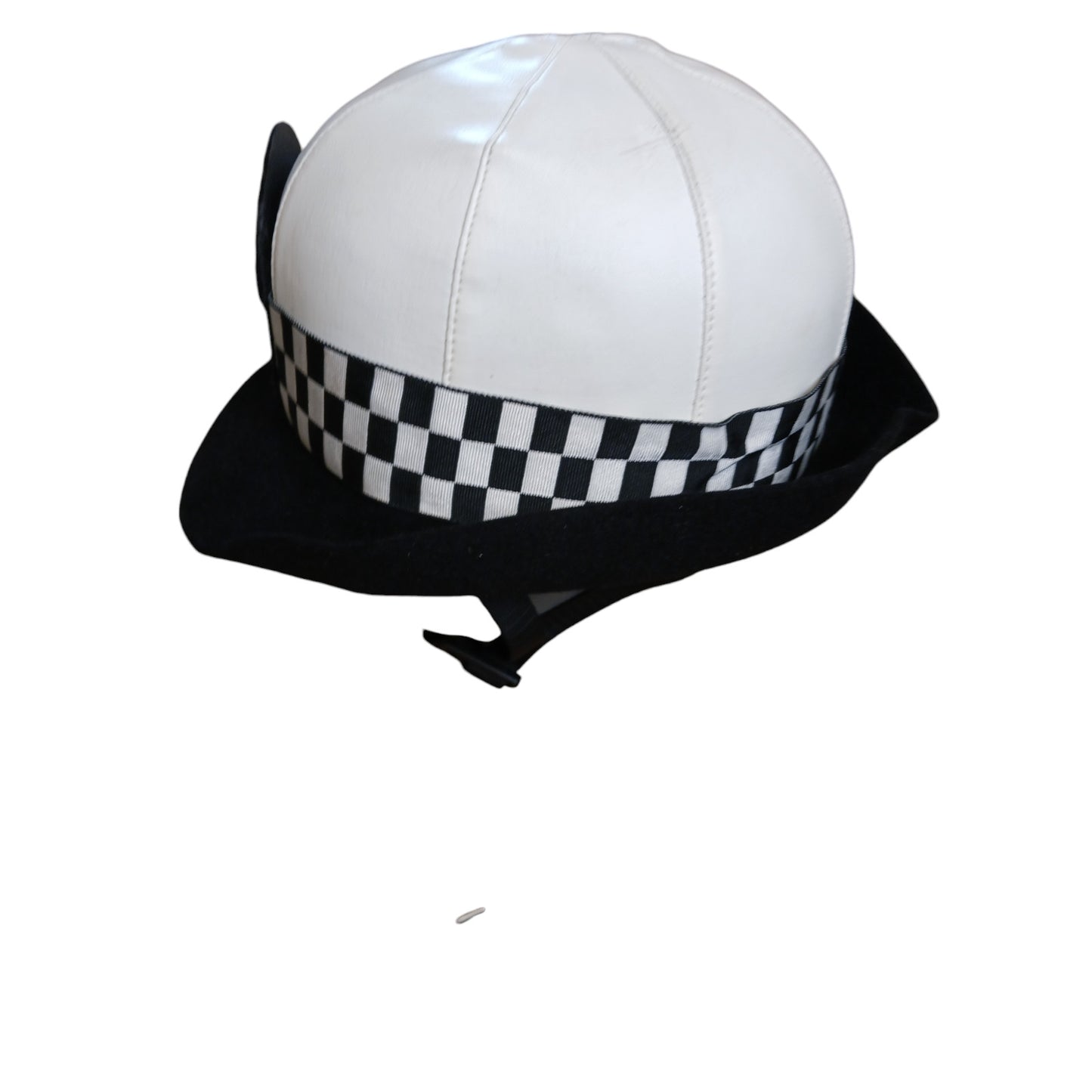 Traffic Police Bowler Hat WPC Black and White Rare Size 56 Collector Film TV
