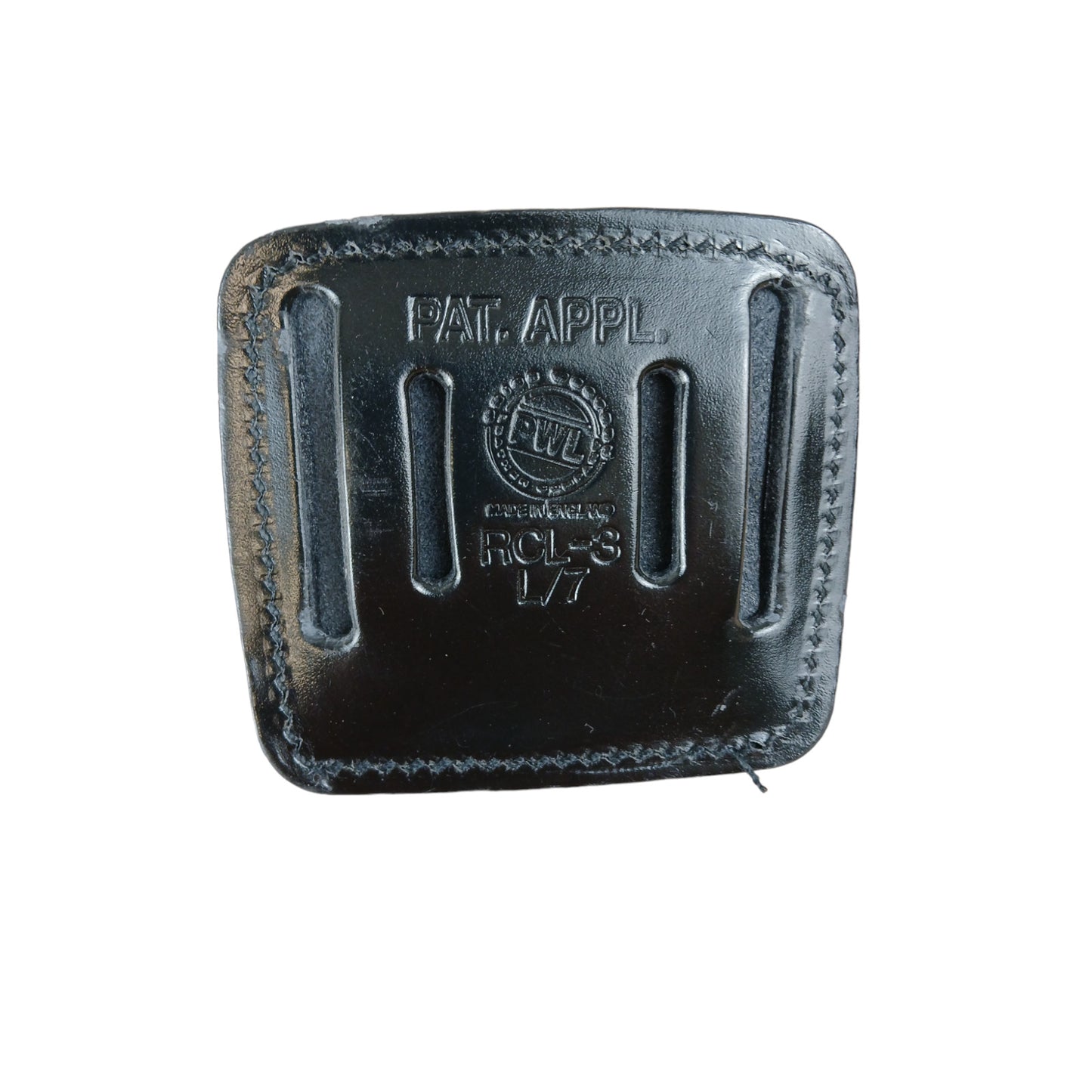 PWL Leather Speedcuff Loop Holder 3 Position Swivel Belt Mount Police Security
