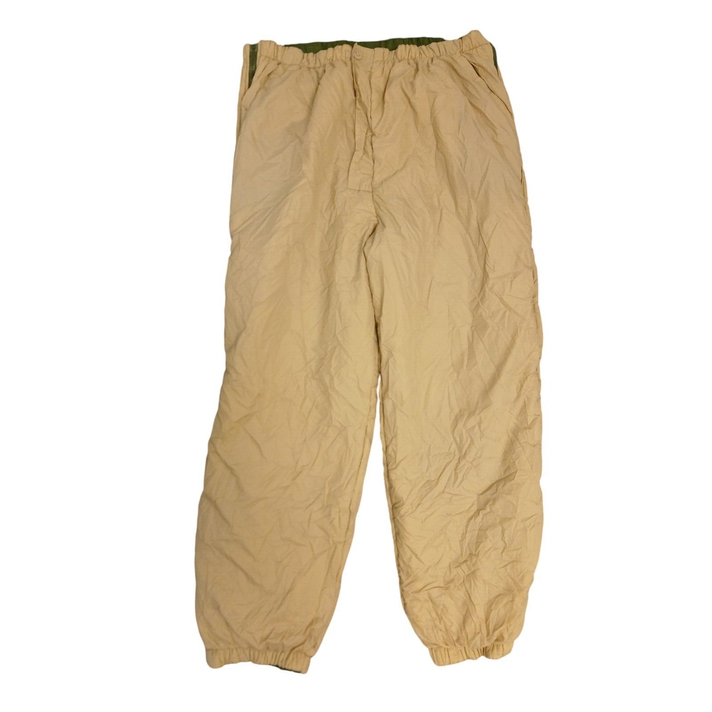 British Army Thermal Trousers Softy Issue Olive Sand Reversible Warm Softie