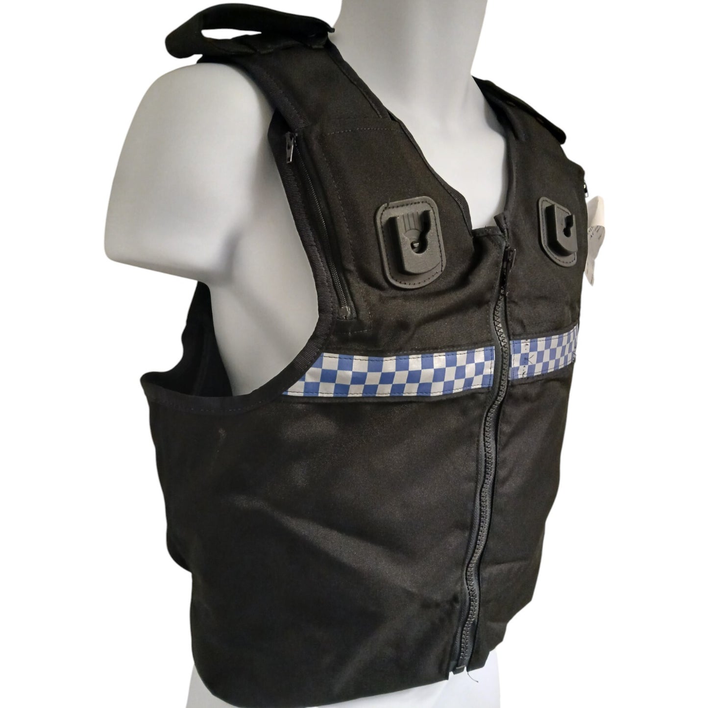 Aegis Stab Vest Ballistic Body Armour Cover Black Klickfast Police Female