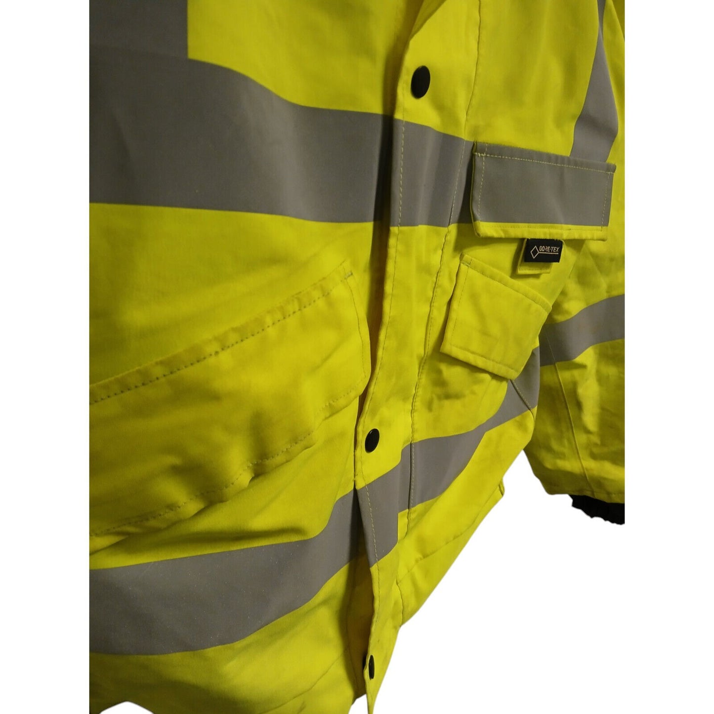 Panacea Goretex Bomber Hi Viz Hi Vis Yellow Foul Weather Waterproof Work Wear