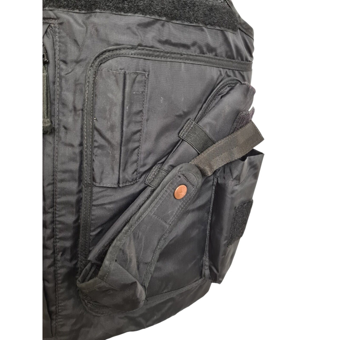 Mehler Vario System Vest Tactical Black Integrated Pouches Security Police