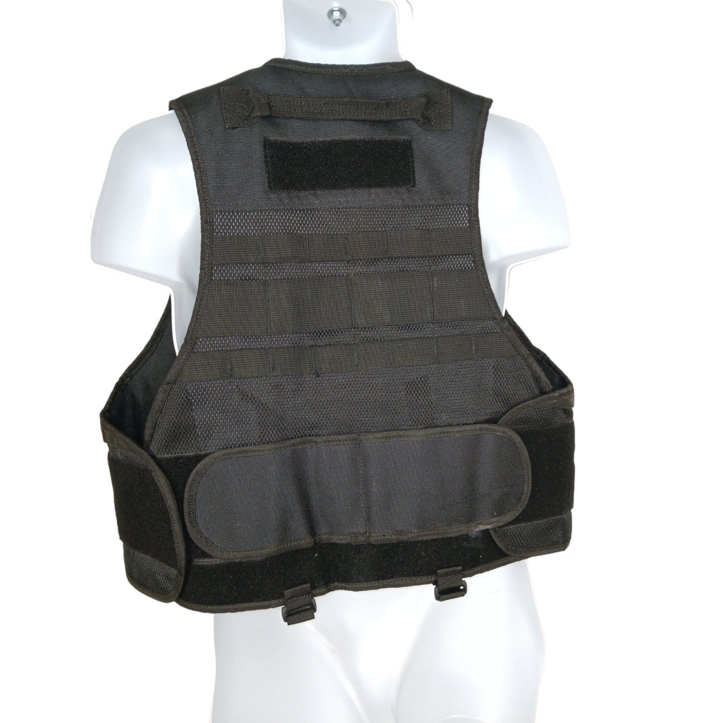 Protec Molle Tactical Vest Black 2x Klickfast Docks Size S Ex Police Security