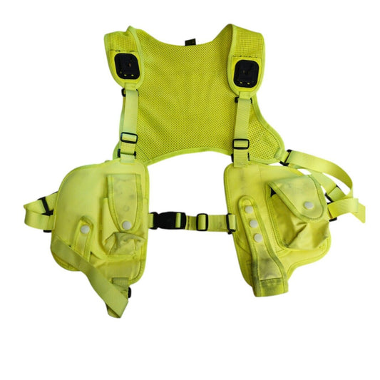 Protec Overt Duty Shoulder Harness Hi Viz Vis Equipment Holder Pouches Police (C