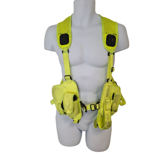 Overt Shoulder Harness Holster Chest Rig Hi Vis Hi Viz Security Adjustable