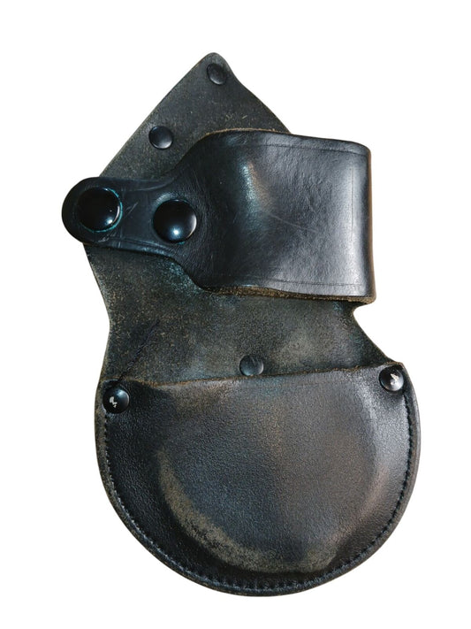 Civil Defence Supply Handcuff Pouch Holder Leather Belt Loop Speedcuff Cuff