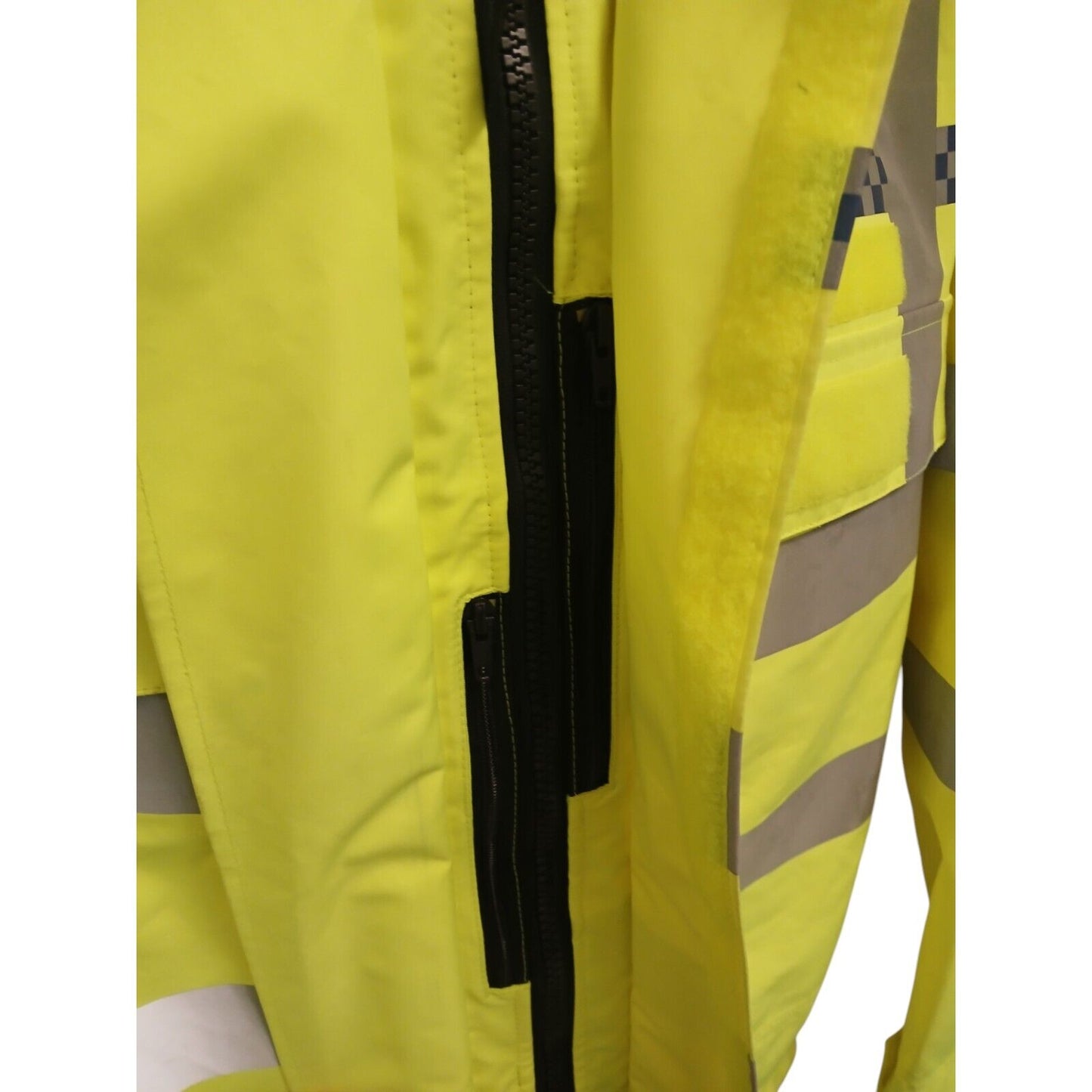 Hi Viz Blouson Bomber Waterproof Coat Jacket Hi Vis Klickfast Police Security