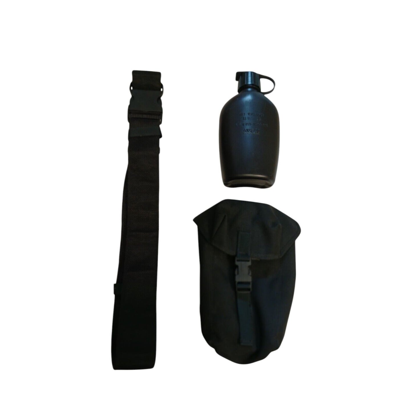 Avon S10 FM12 C50 M50 FM53 Water Bottle and Pouch With Belt NBC Webbing Utility