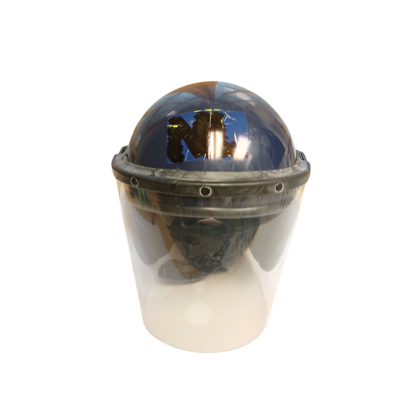 Riot Helmet Airsoft Police Paintball Public Order Head & Face Shield Protection