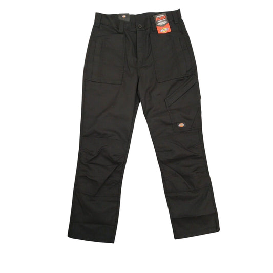 Dickies Action Flex Trousers Knee Pad Work Combat Cargo Safety Wear Black