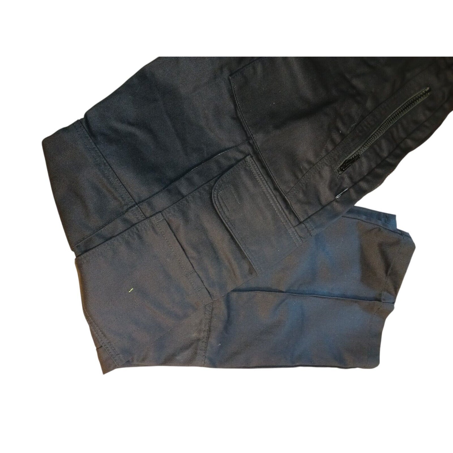 Combat Cargo Work Trousers Black Ex Police Womens Paintball Security Grade 1
