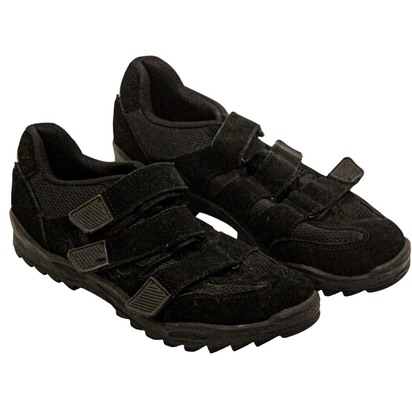 Endura Cycling Shoes Black Patrol Bike Mountain Bike Size 8.5 Hook & Loop Front