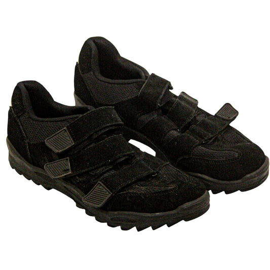 Endura Cycling Shoes Black Patrol Bike Mountain Bike Size 8.5 Hook & Loop Front