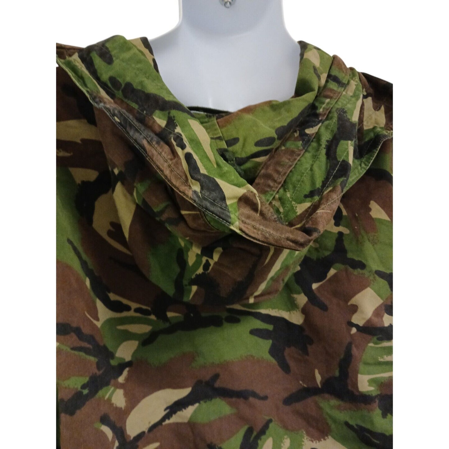 DPM Combat Smock DP Woodland Windproof Wired Hood Coat Jacket Hooded Fishing
