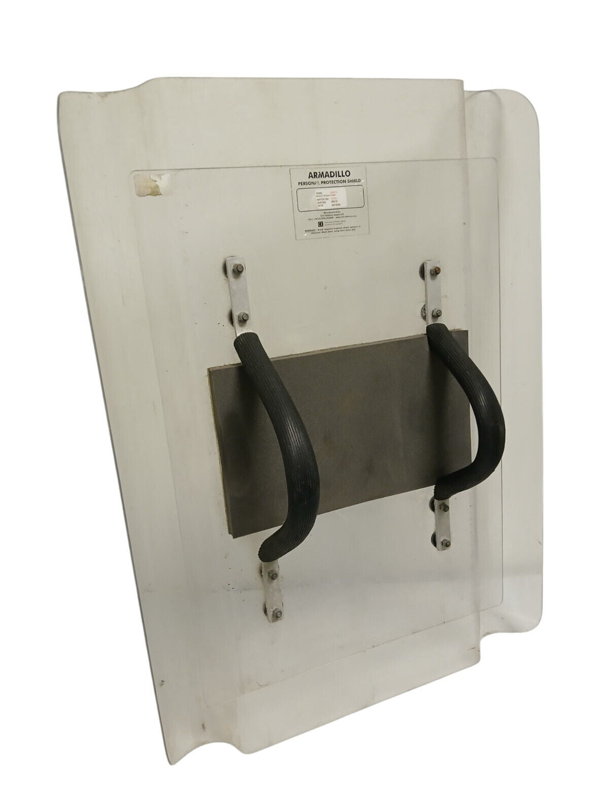 Riot Shield Interlocking Armadillo Rectangular Small 80cm x 57cm Ex Police