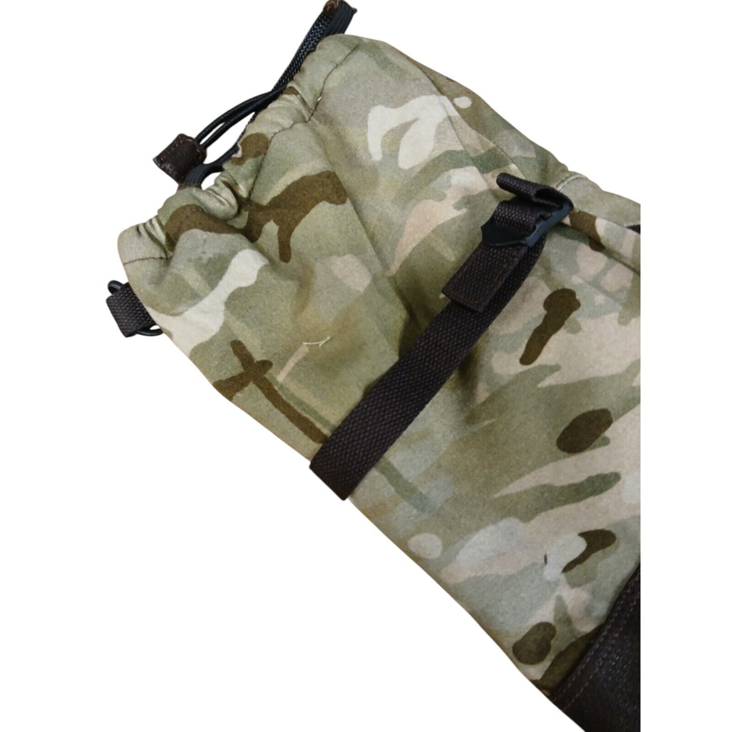 British Army Blizzard Mittens Goretex Mitts MTP Leather Palmed Camo Gloves