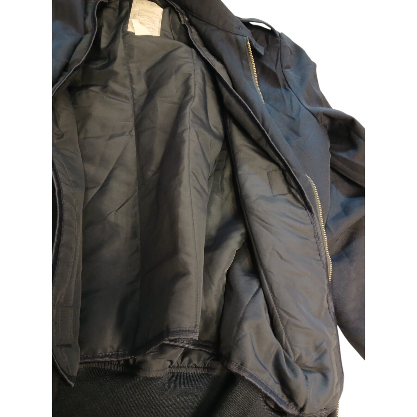 RAF General Purpose Jacket Navy Blue Collar Coat Military With Liner Military