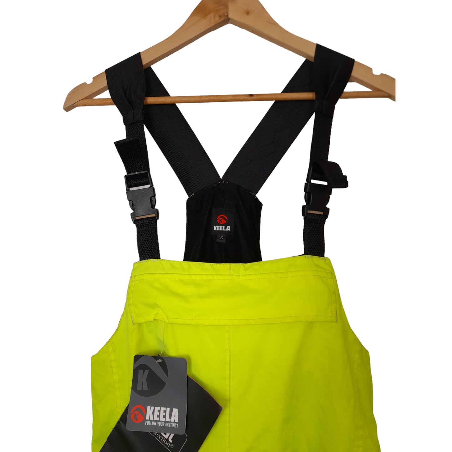 Keela Munro Salopette Waterproof Trousers Ex Police New Hi Vis Small