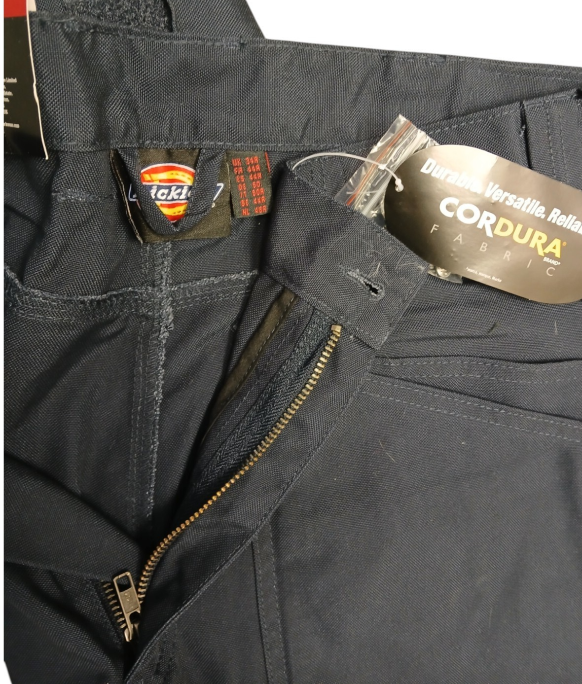 Dickies Eisenhower Work Trousers Navy Blue Multi Pocket Mens EH26800 Cargo E/H