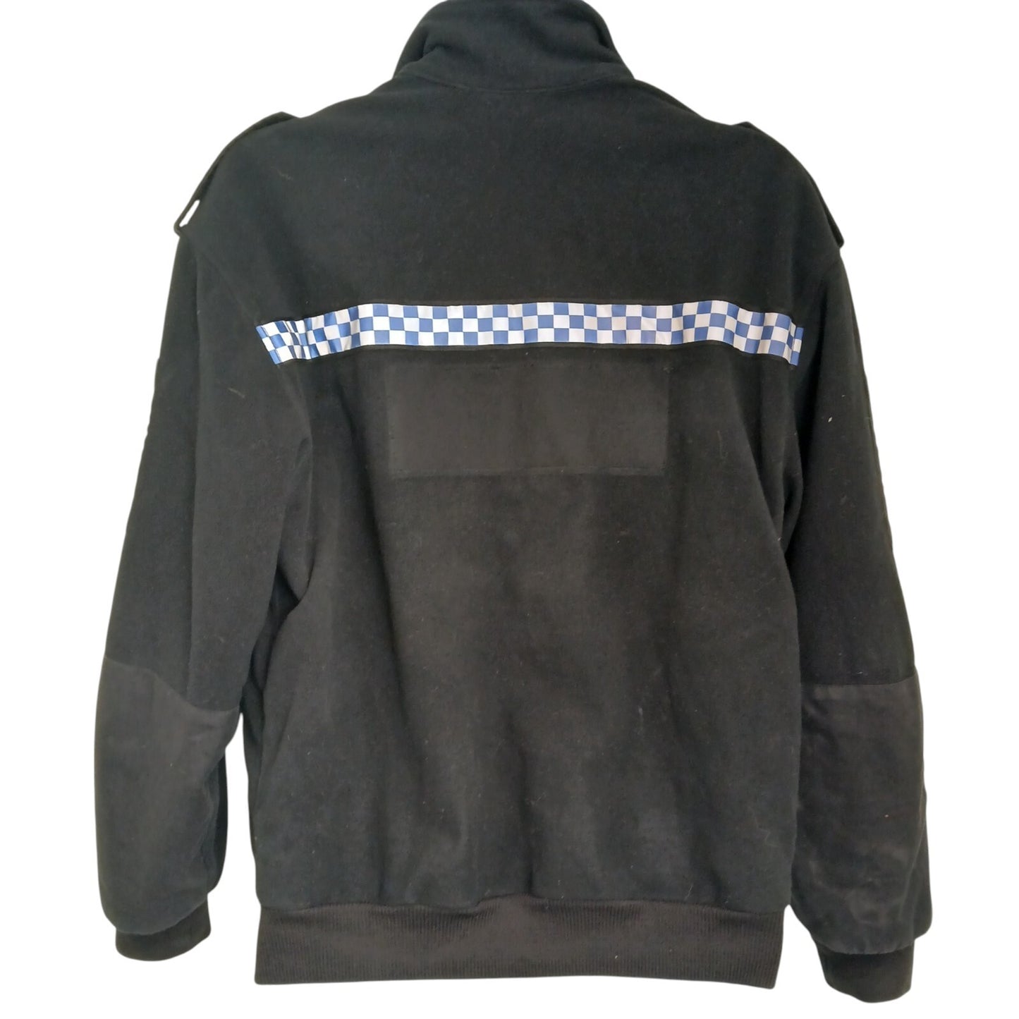 Fleece Jacket Windstopper Police Reflective Radio Black Security Turner Virr