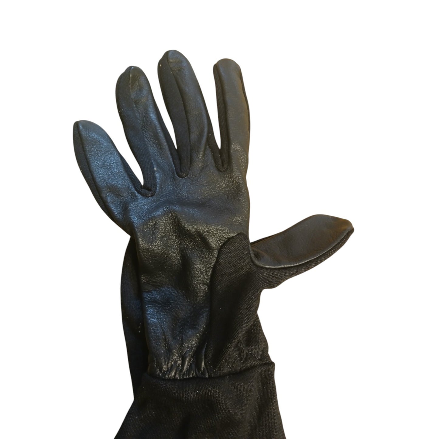 Nomex Knit Leather Grain Gloves Tactical Ex Police Fire Resistant Retardant Work