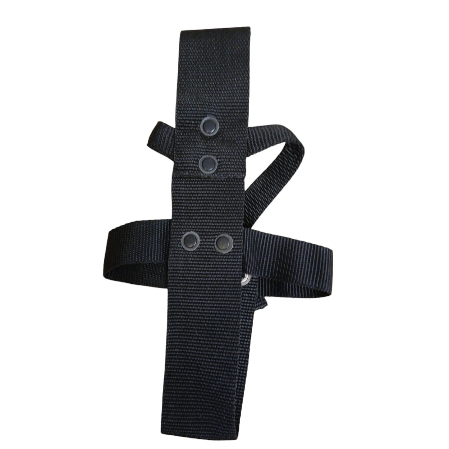 Water Bottle Drink Holder Belt Webbing Black Ex Police Security Festival Hiking