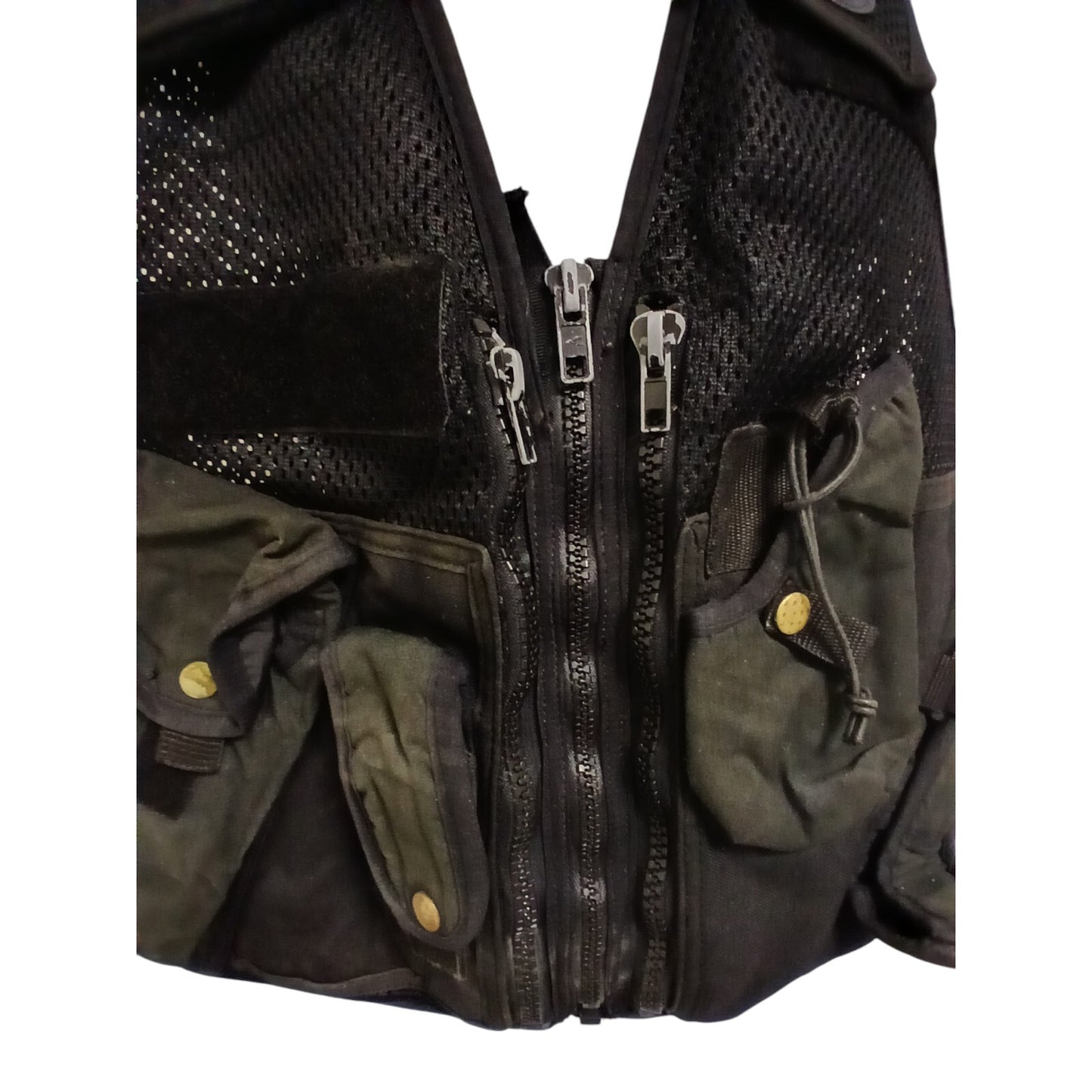 Tactical Vest With Integrated Pouches Security Police Airsoft Klickfast XL